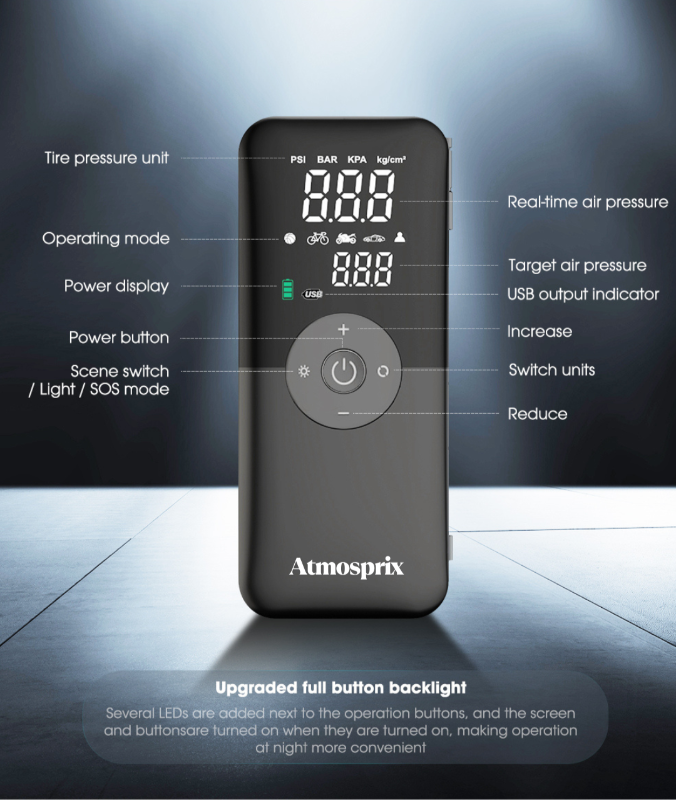 Atmosprix – Portable Inflator